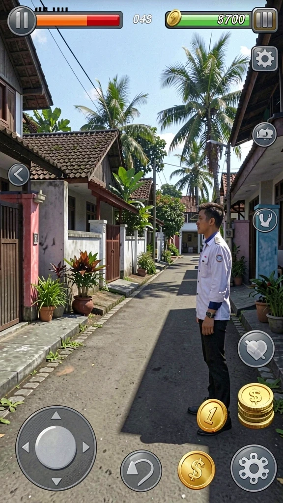 dan777 - Tampilan antarmuka pengguna yang menarik dan modern.