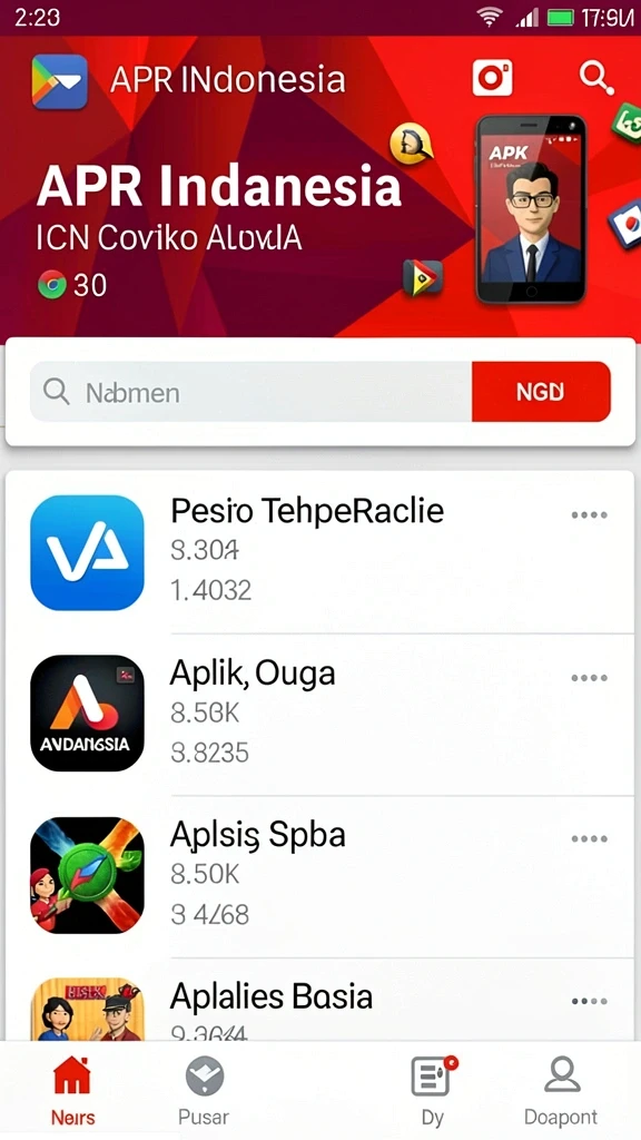 dewagaruda - Screenshot menunjukkan fitur kustomisasi karakter yang unik.