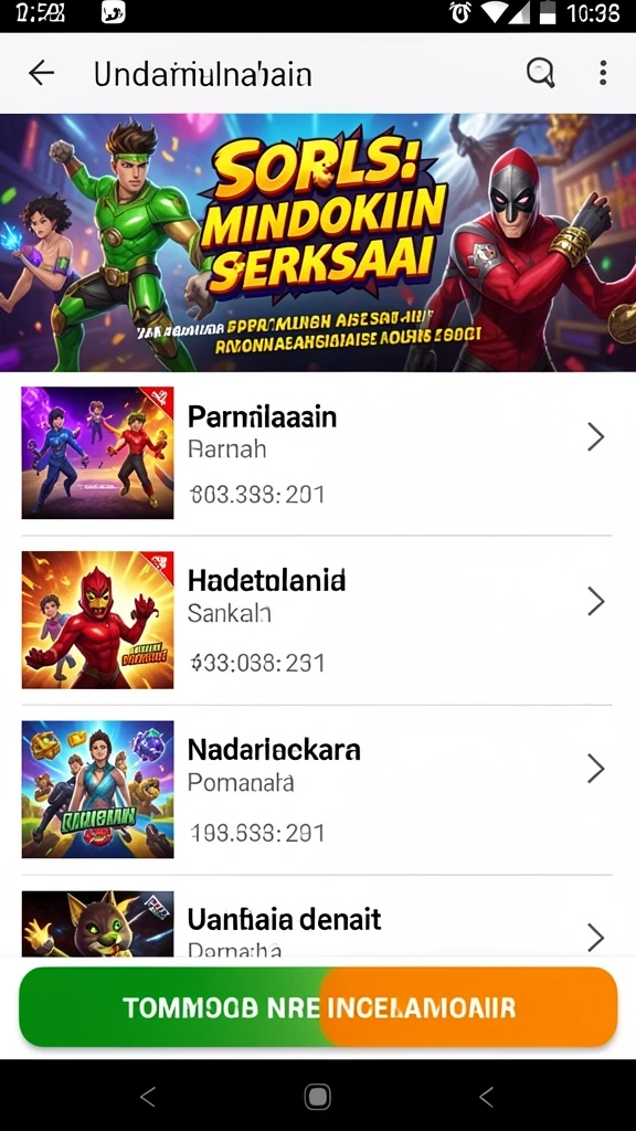 koko288 - Tampilan awal aplikasi KOKO288 yang menarik.