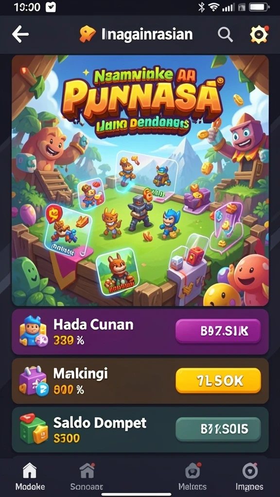 koko288 - Screenshot dari level menantang yang bisa diakses.